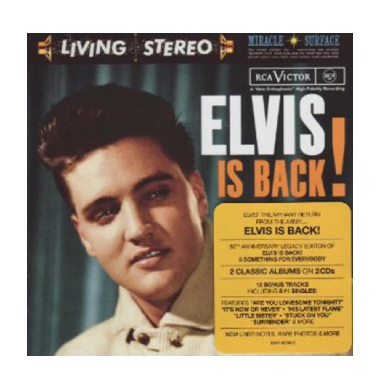 Elvis Is Back - Vinyl LP
