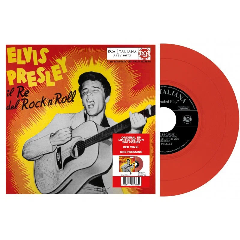 Il Re Del Rock 'N' Roll (reissue) - Limited Edition Red Vinyl EP