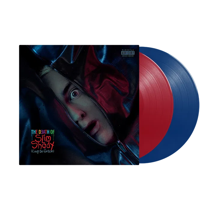 The Death Of Slim Shady - Limited Edition Blue Opaque & Red Opaque Discs 2x Vinyl LP