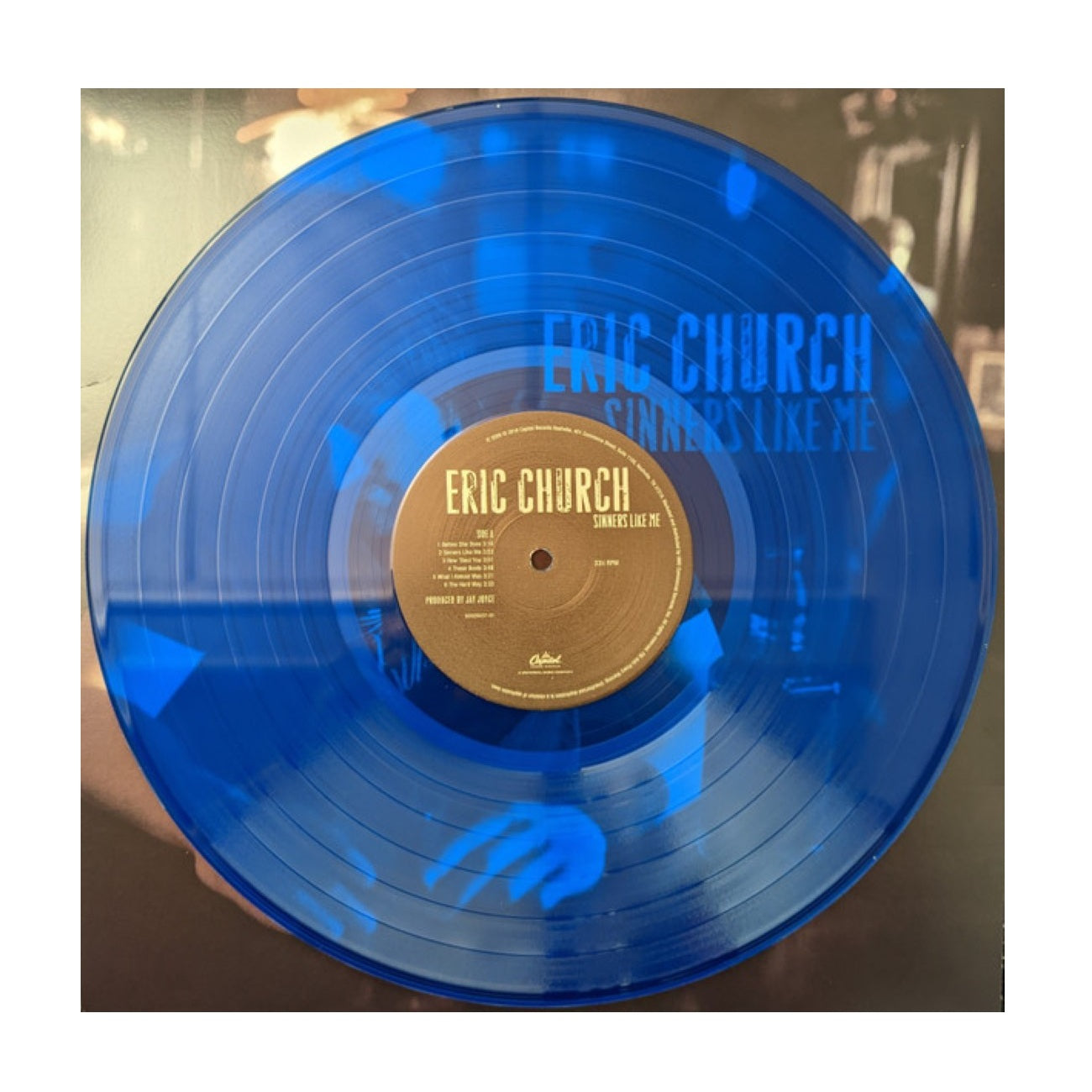 Sinners Like Me (reissue) - Limited Edition Blue Vinyl LP