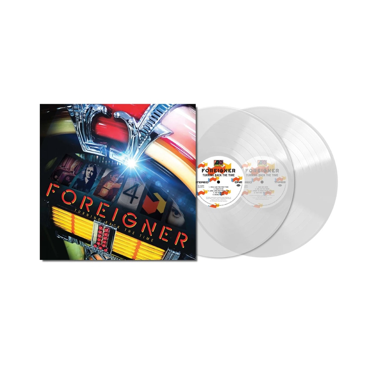 Turning Back The Time - Limited Edition Clear Vinyl 2xLP