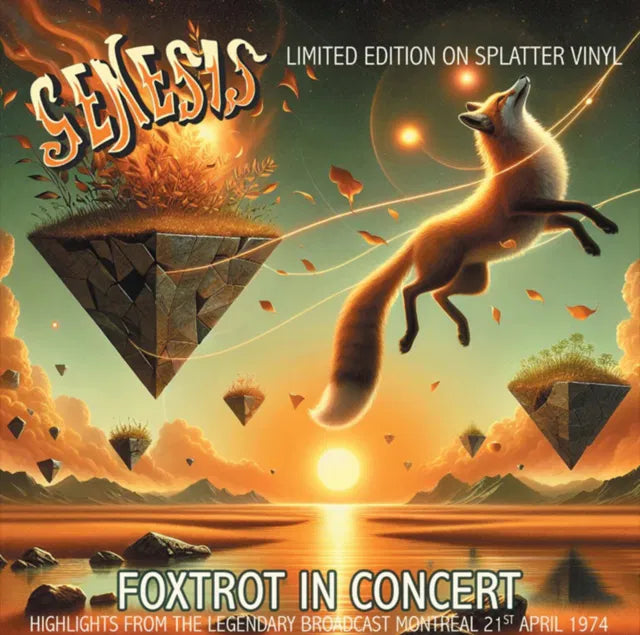 Foxtrot In Concert - 1x Splatter Vinyl