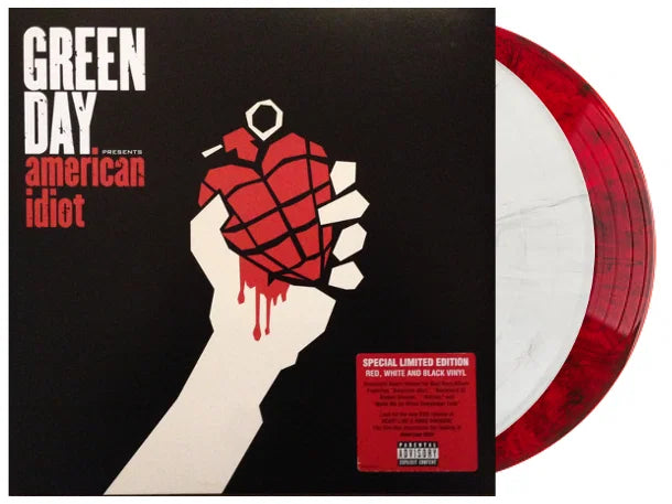 American Idiot - Red/White/Black Vinyl 2LP