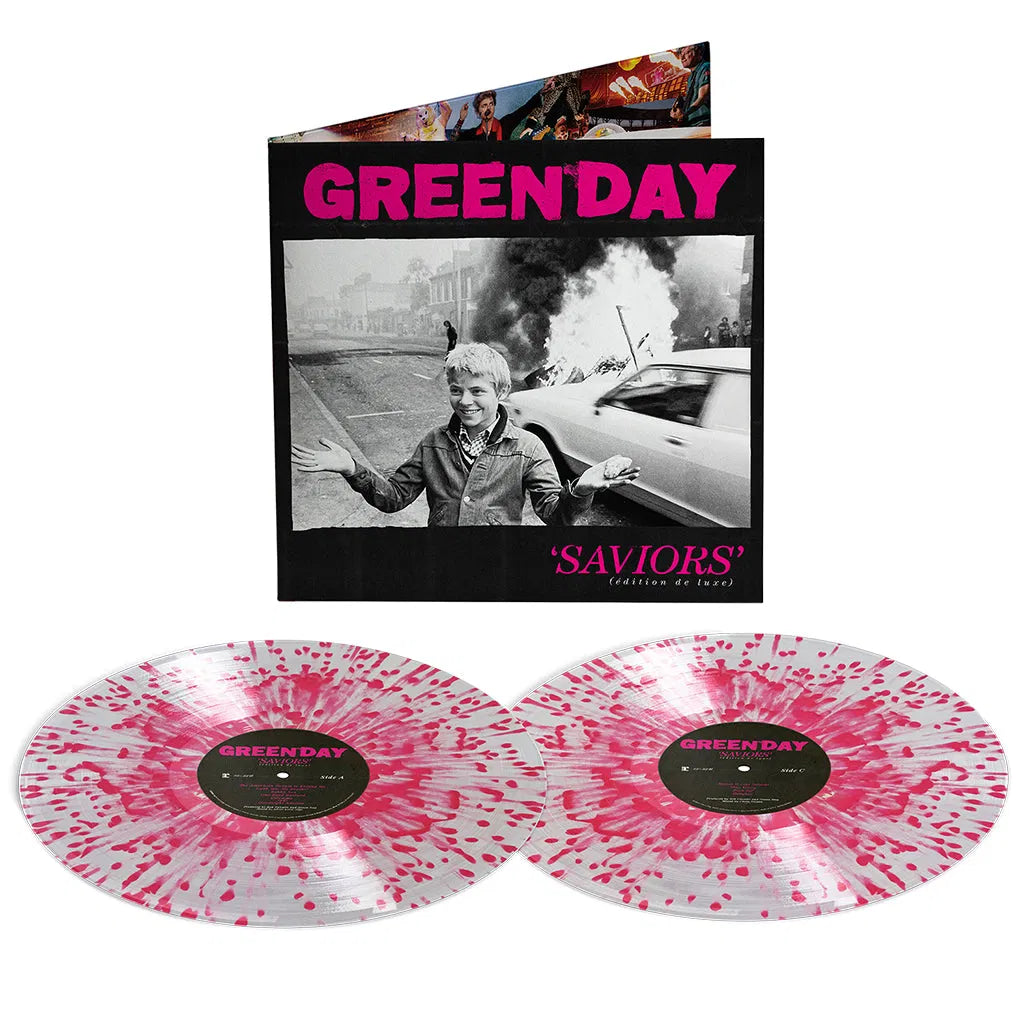 Saviors - Deluxe Edition 2x Hot Pink Splatter Vinyl LP