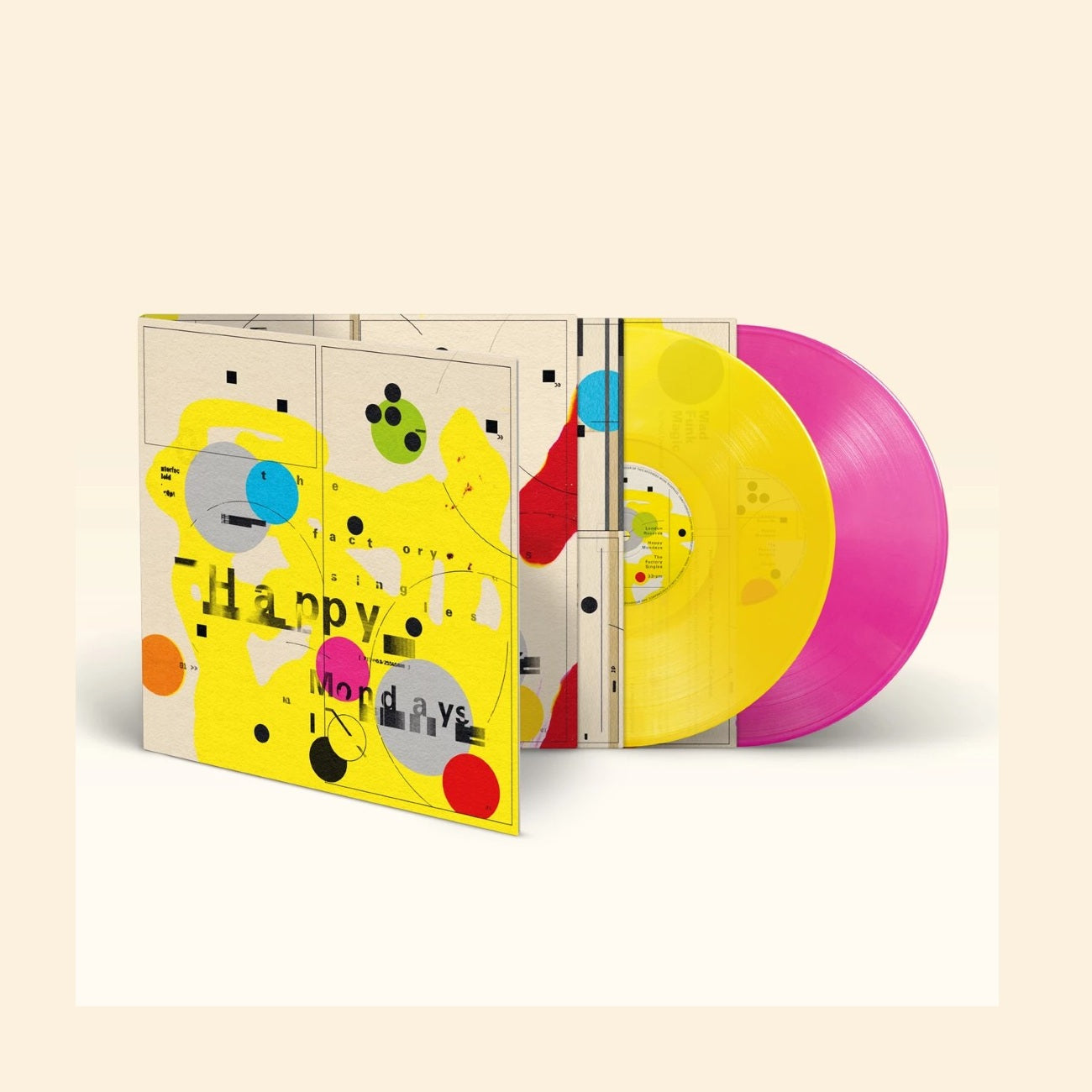The Factory Singles (remastered) - Limited Edition Yellow & Magenta Vinyl 2xLP