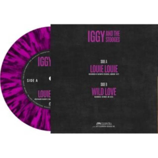 Louie Louie - Limited Edition 1x Purple/Black 7" Vinyl Single