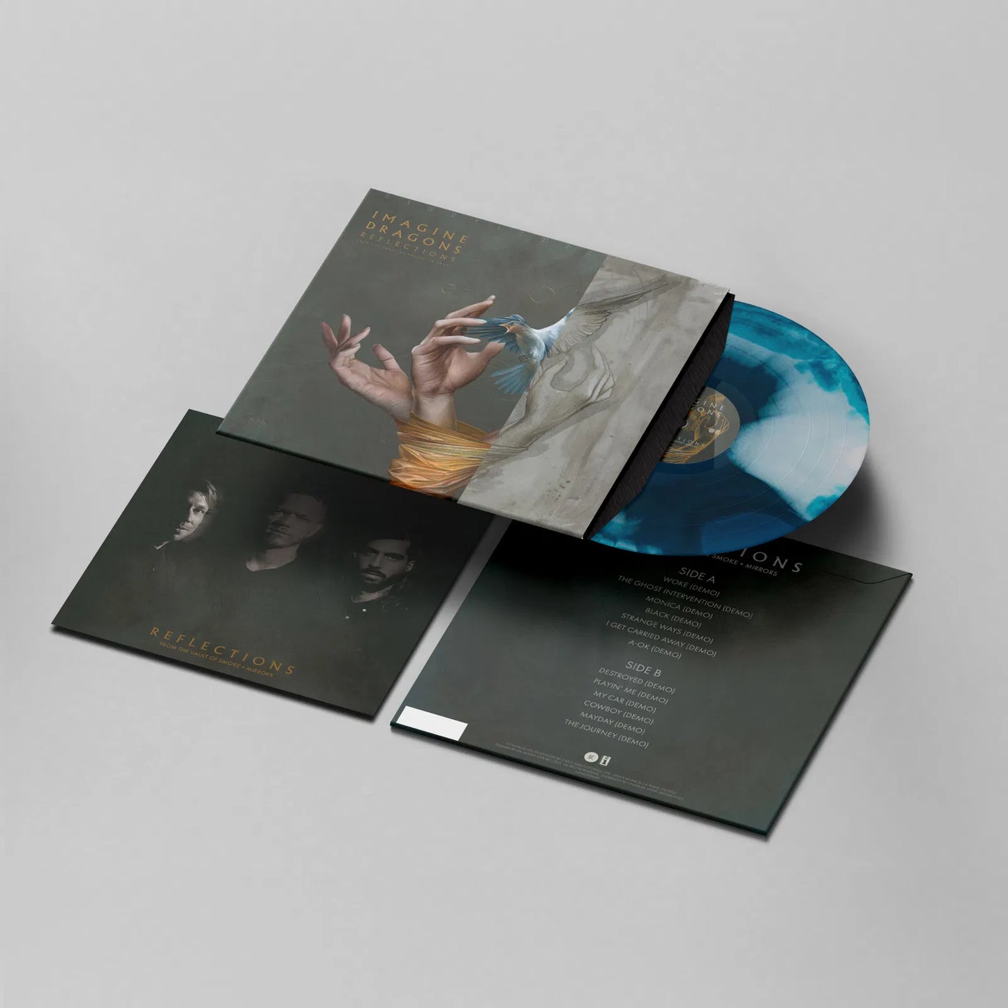 Reflections: From The Vault Of Smoke + Mirrors 1x Blue Marbled Vinyl LP