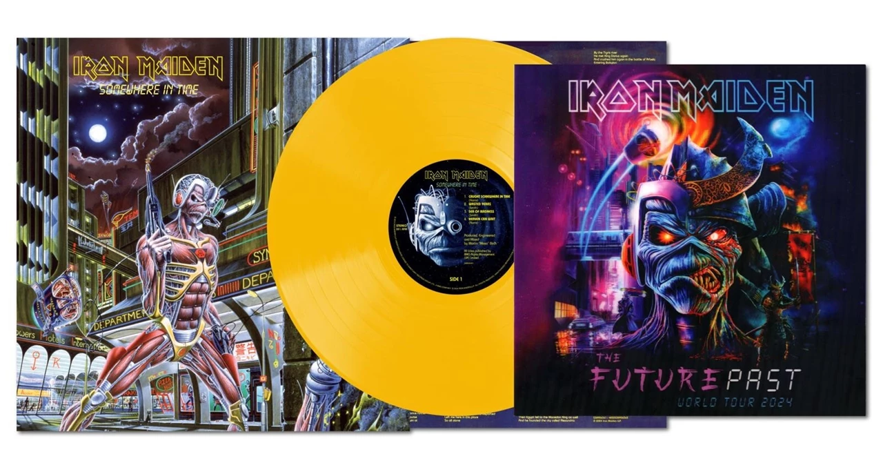 Somewhere In Time - Limited Edition 1x Yellow Vinyl LP