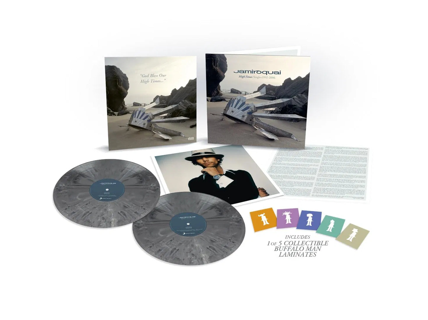 High Times: The Singles 1992-2006 - Limited Edition 2x Steel Coloured Vinyl LP