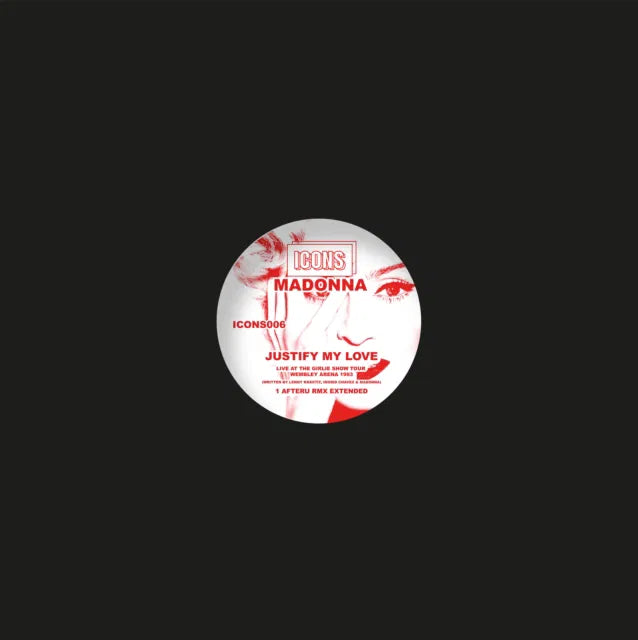 Justify My Love - 1x 12" Red Vinyl Single