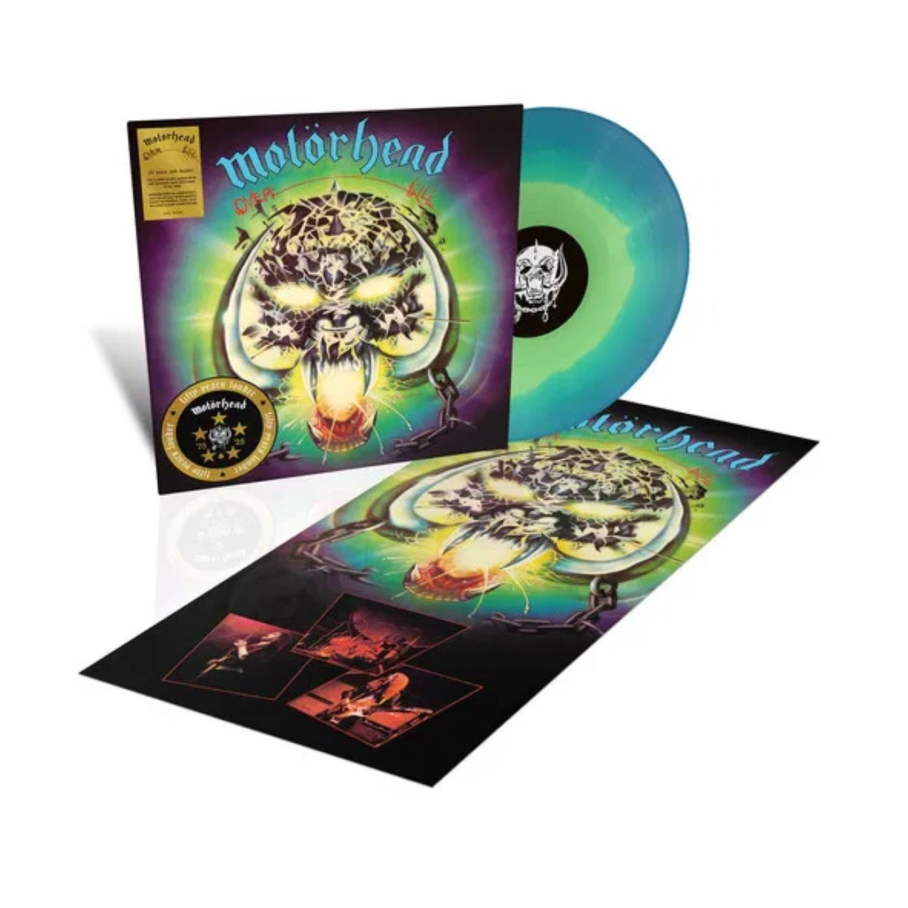 Overkill (50th Anniversary Edition) - Blue & Green Vinyl LP