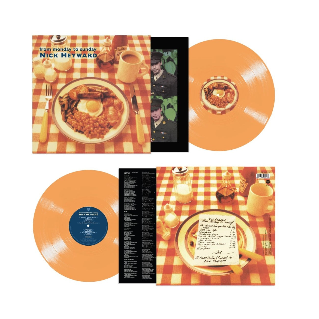 From Monday To Sunday - Orange Vinyl LP