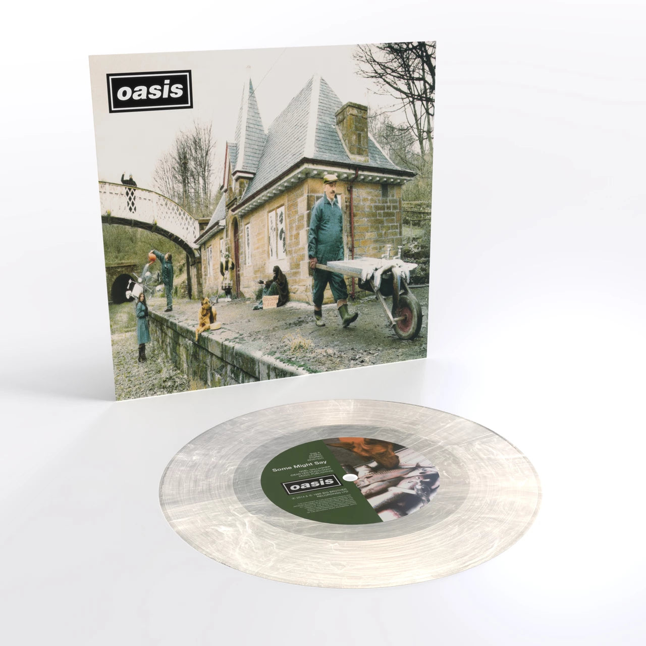 Some Might Say - Limited Edition 1x Clear 7" Vinyl Single