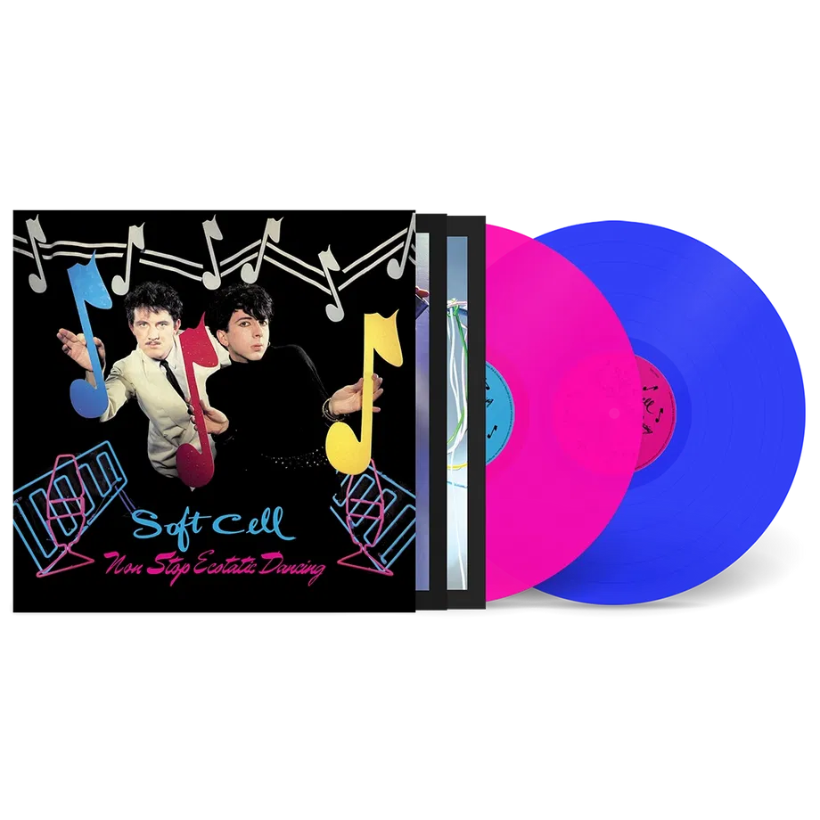 Non Stop Ecstatic Dancing - Expanded Edition 1x Pink Vinyl LP & 1x Blue Vinyl LP
