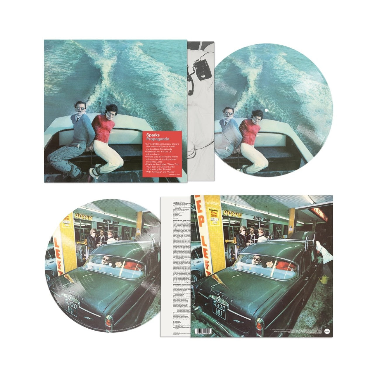 Propaganda (50th Anniversary Edition) - Limited Edition Picture Disc Vinyl LP