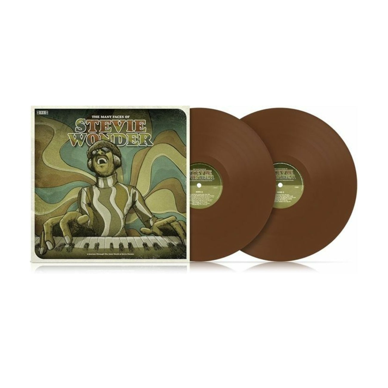 The Many Faces Of Stevie Wonder - Gatefold Brown Vinyl 2xLP
