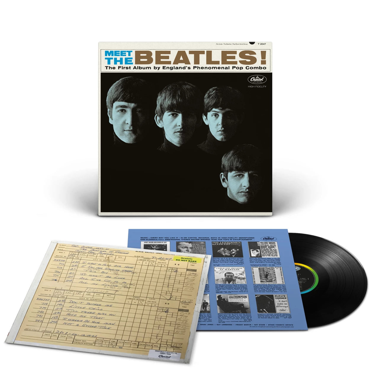 Meet The Beatles! - 1x Vinyl LP