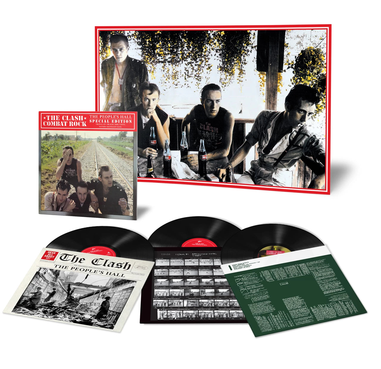 Combat Rock + The People's Hall - Limited Edition 3x Vinyl LP