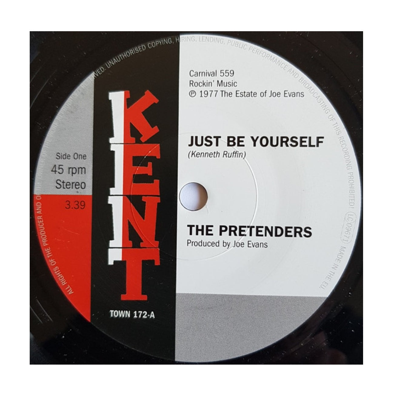Just Be Yourself - Vinyl Single