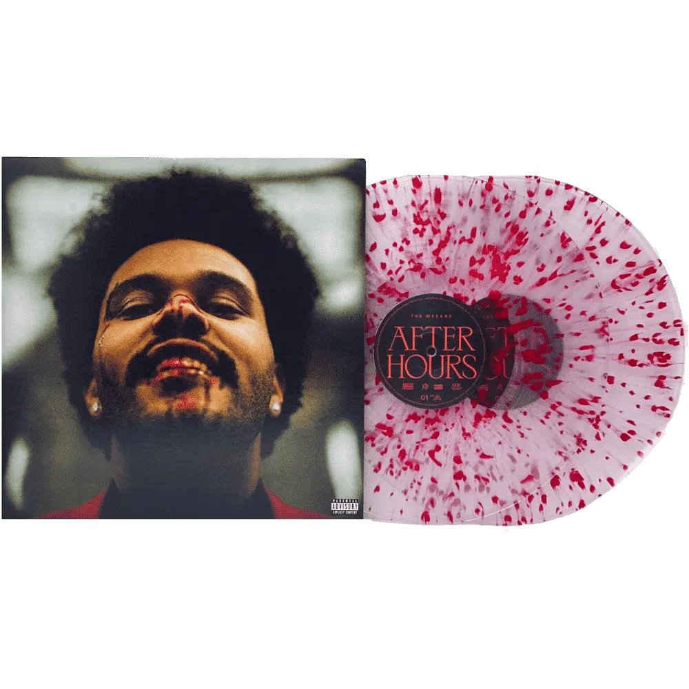 After Hours - Limited Edition Clear Disc With Red Splatter 2x Vinyl LP