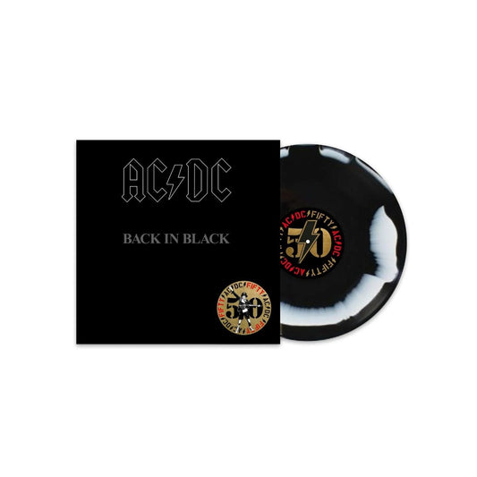 Back In Black (50th Anniversary Edition) - Black & White Vinyl LP