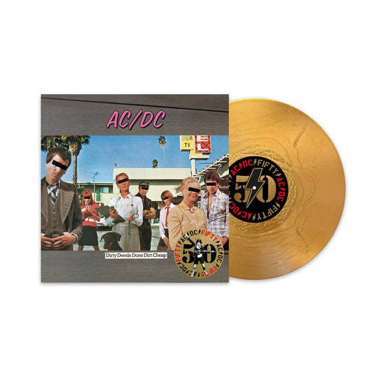 Dirty Deeds Done Dirt Cheap [Limited 50th Anniversary Edition Gold Vinyl] Vinyl LP
