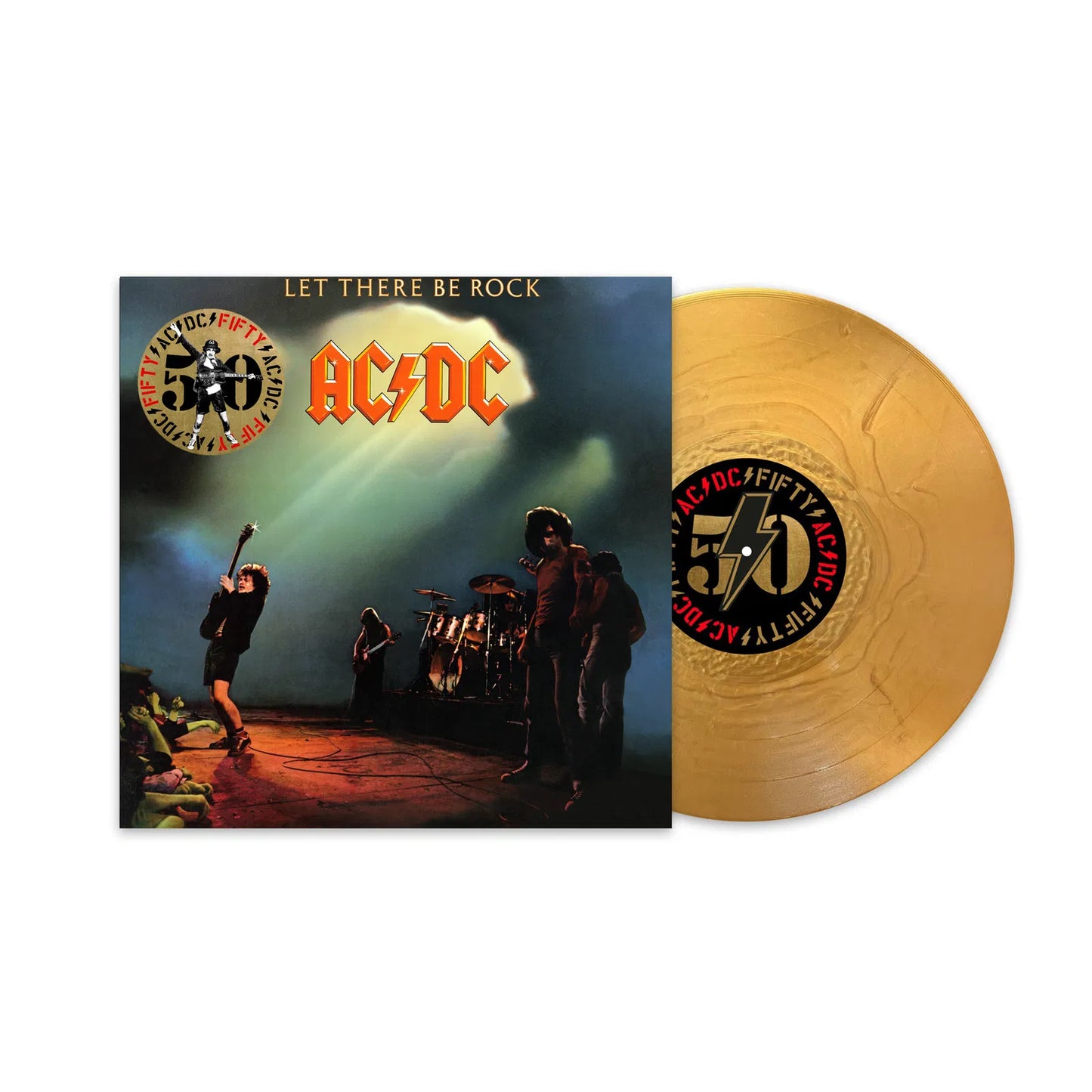 Let There Be Rock [Special 50th Anniversary Edition Gold Vinyl] Vinyl LP