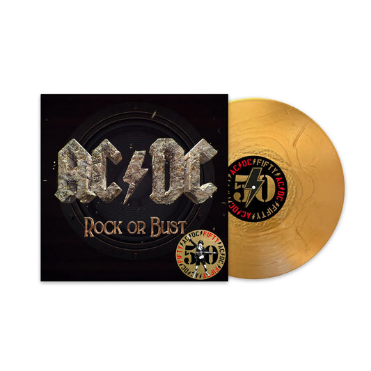 Rock Or Bust [Special 50th Anniversary Edition, Gold Vinyl] Vinyl LP