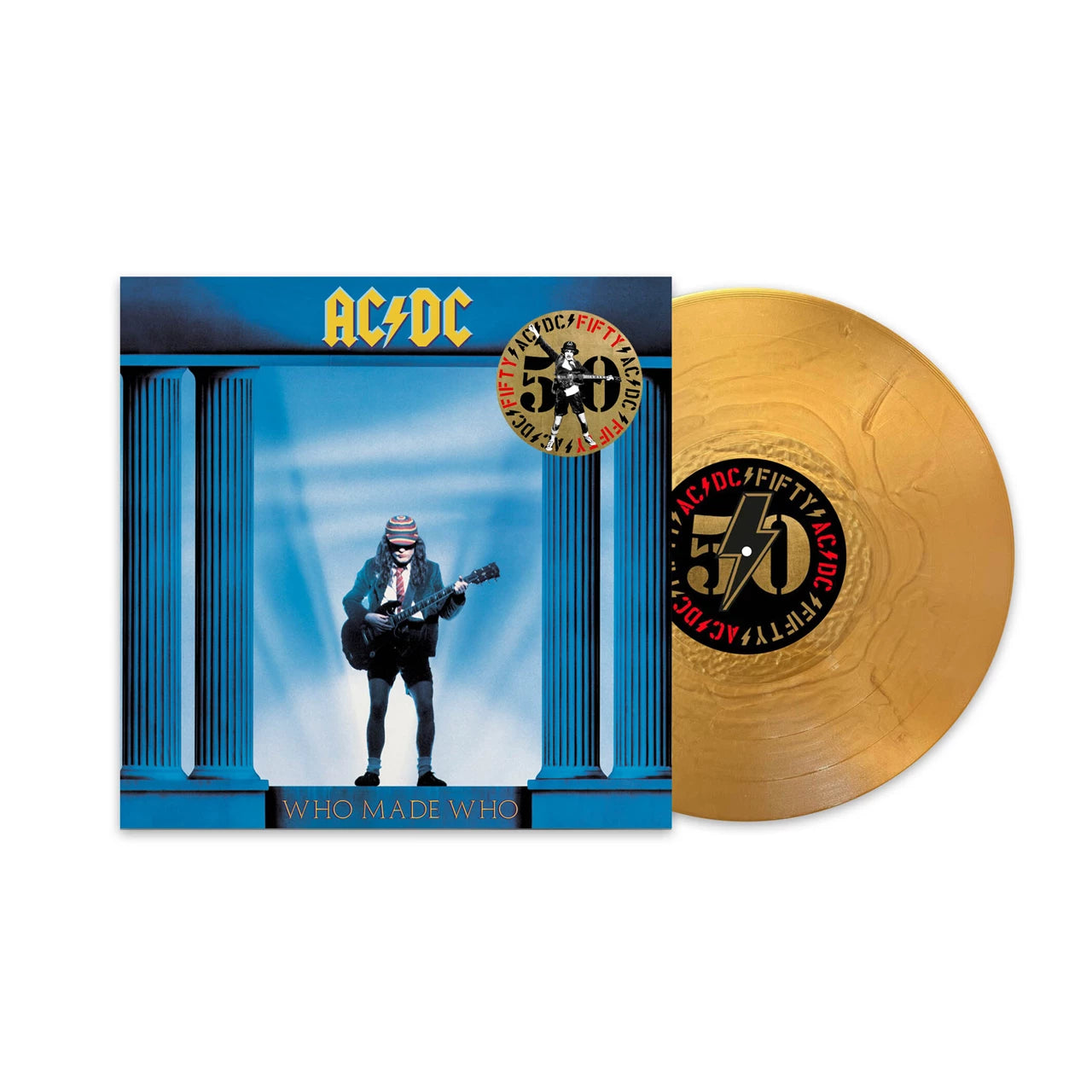 Who Made Who [Special 50th Anniversary Edition Gold Vinyl] Vinyl LP