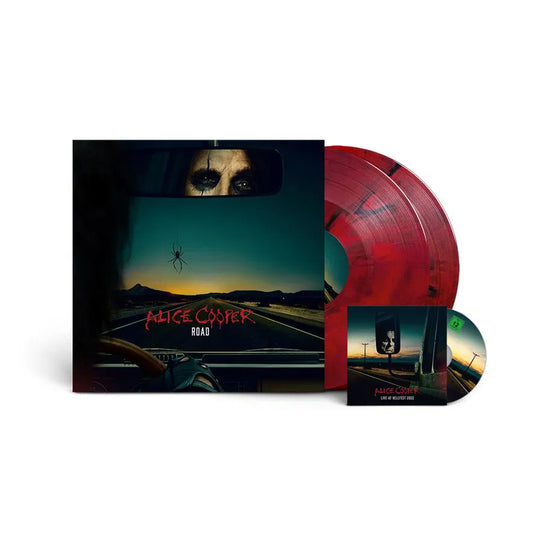 Road - Limited Edition Red With Black Marble Disc 2x Vinyl LP + DVD