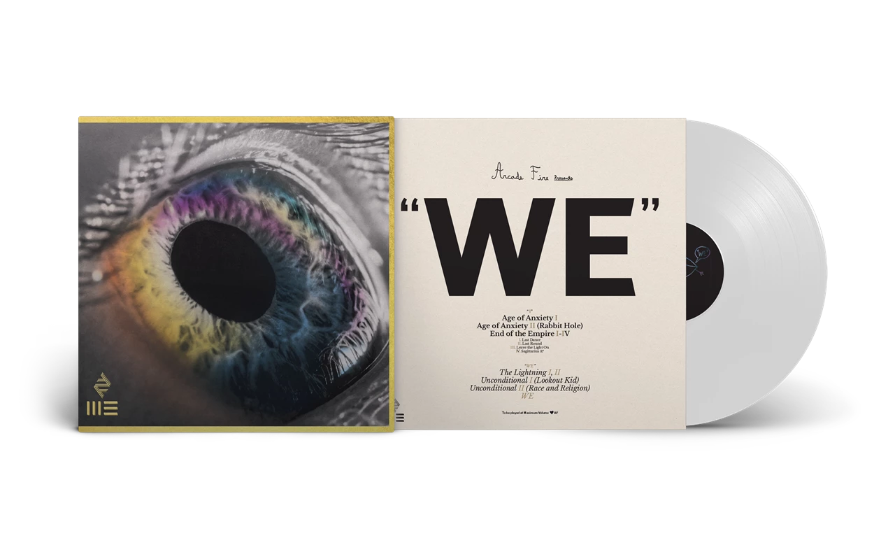 We - White Disc 1x Vinyl LP
