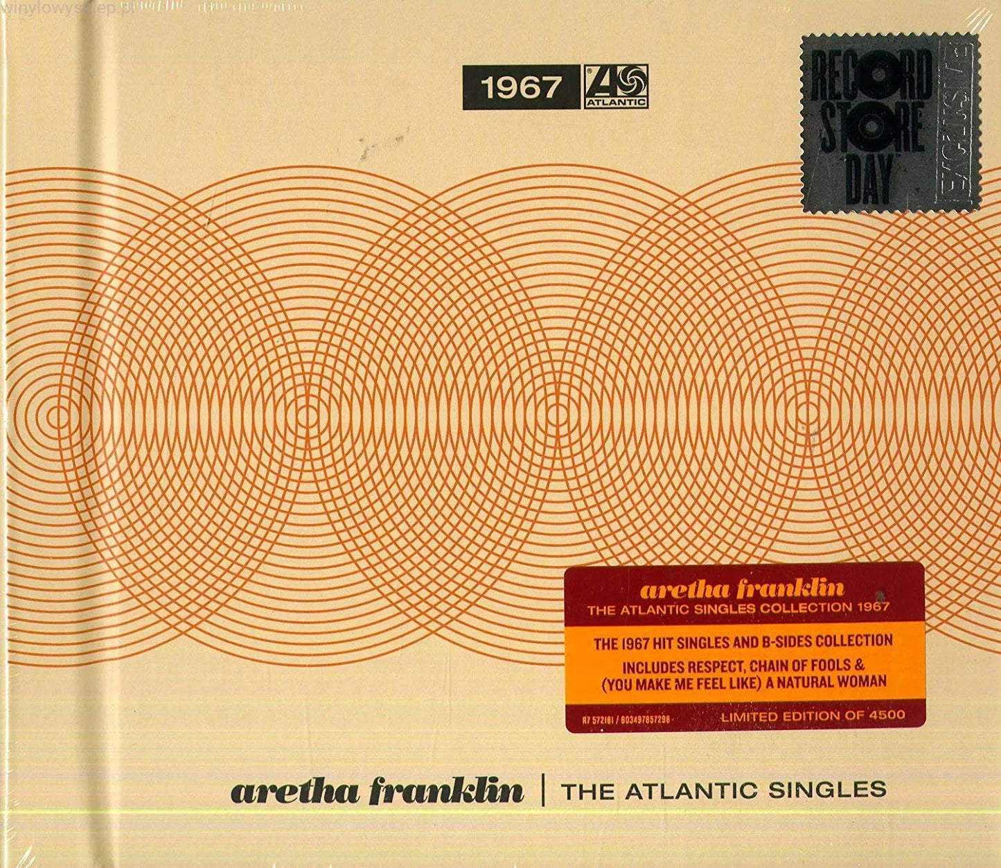 The Atlantic Singles 1967 - 5x 7" Vinyl Singles Box Set