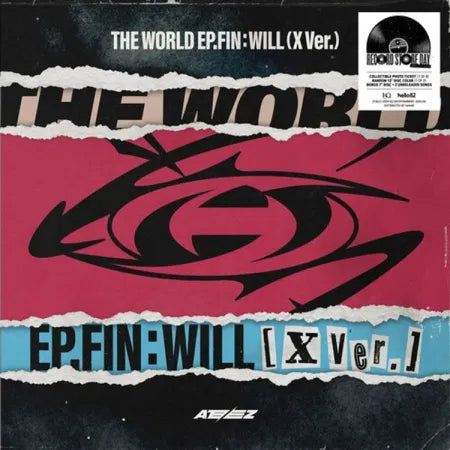 The World Ep.Fin: Will (X Ver.) - Limited Edition 1x Vinyl LP, 1x 7" Vinyl Single