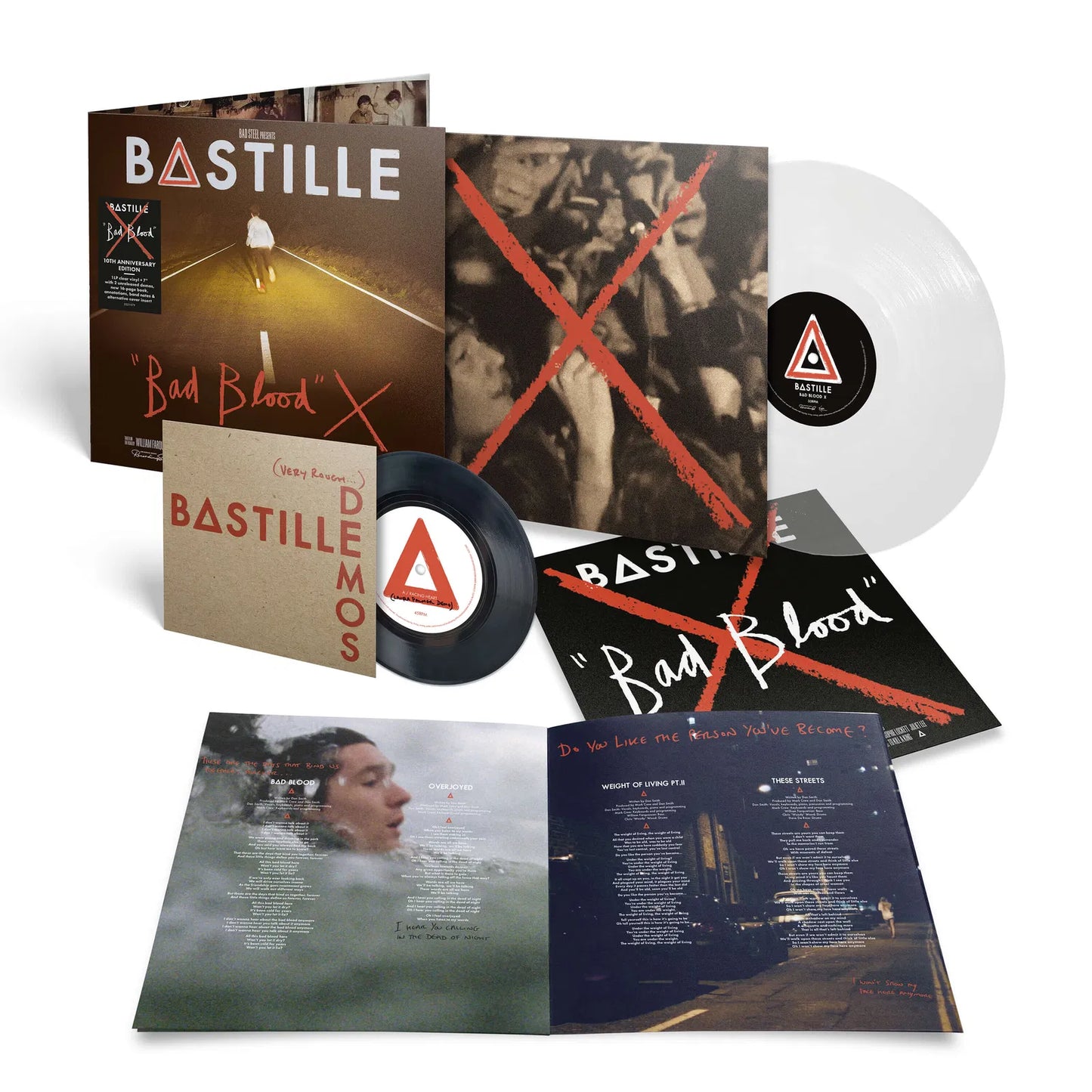 Bad Blood X - 10th Anniversary Edition 1x Clear Vinyl LP + 1x 7" Vinyl
