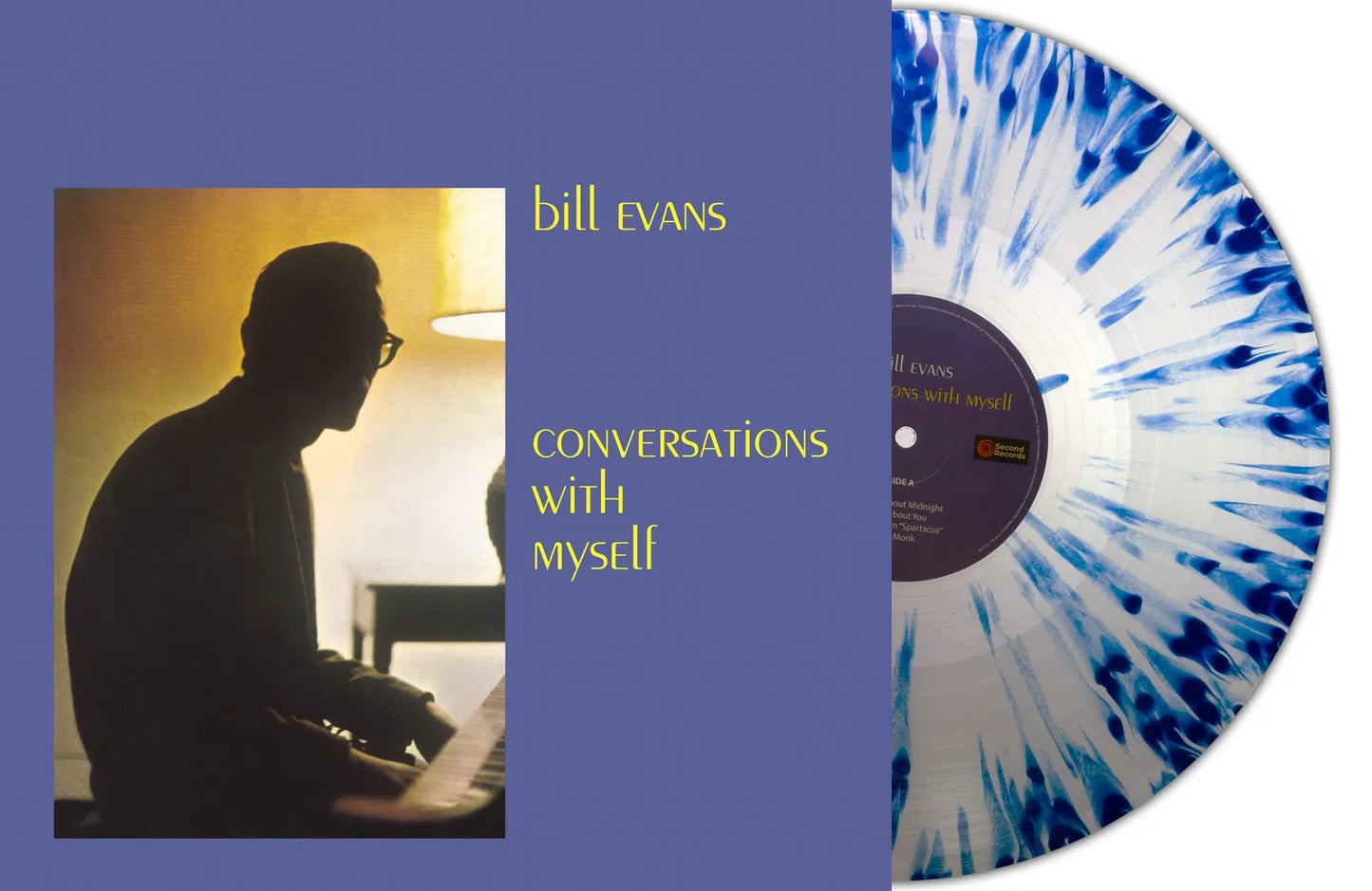 Conversations With Myself - Limited Edition 1x Blue Splatter Vinyl LP