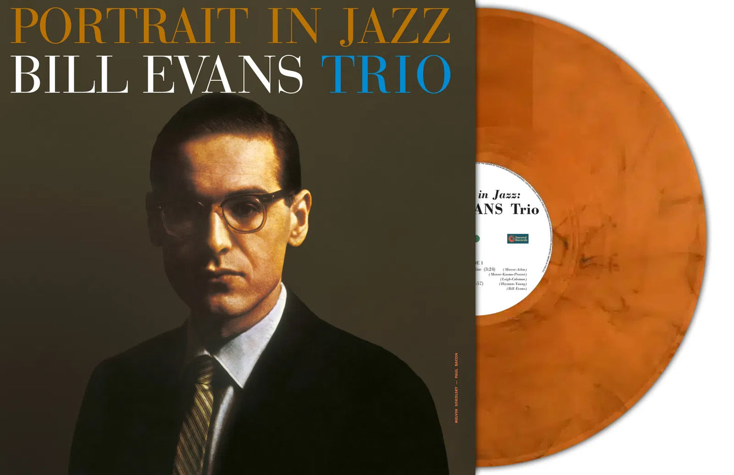 Portrait In Jazz - 1x Orange Marble Vinyl LP