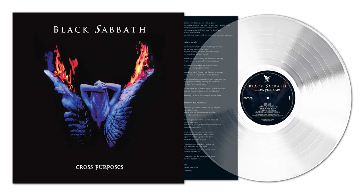 Cross Purposes - 1x Clear Vinyl LP