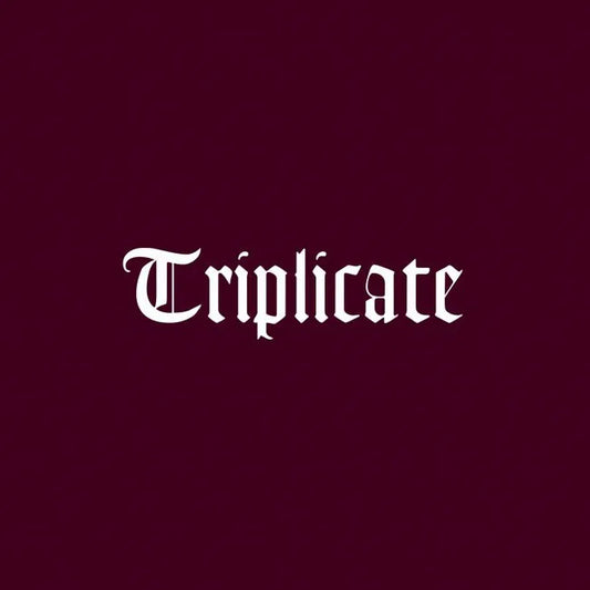 Triplicate - 3x Vinyl LP