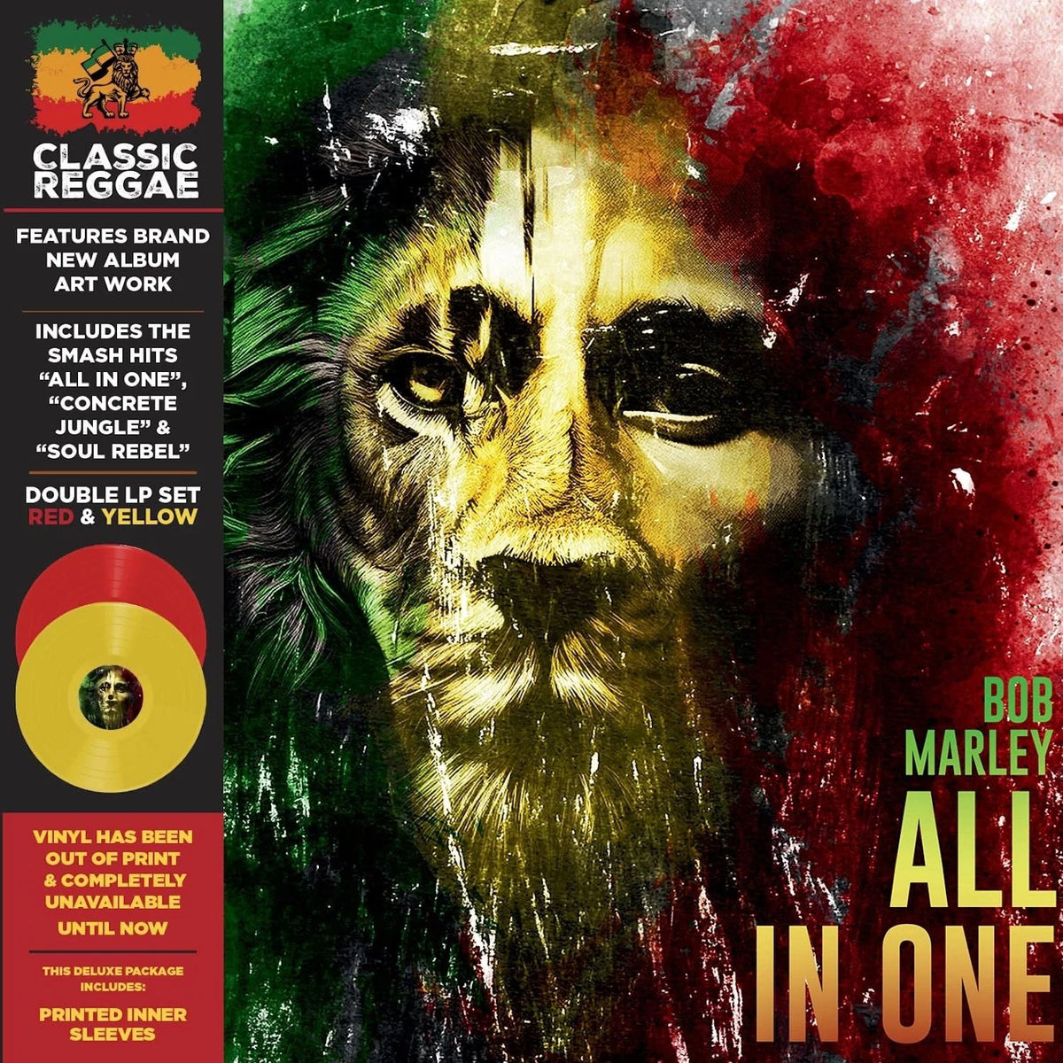 All In One (reissue) - 2xLP (Red & Yellow Vinyl)