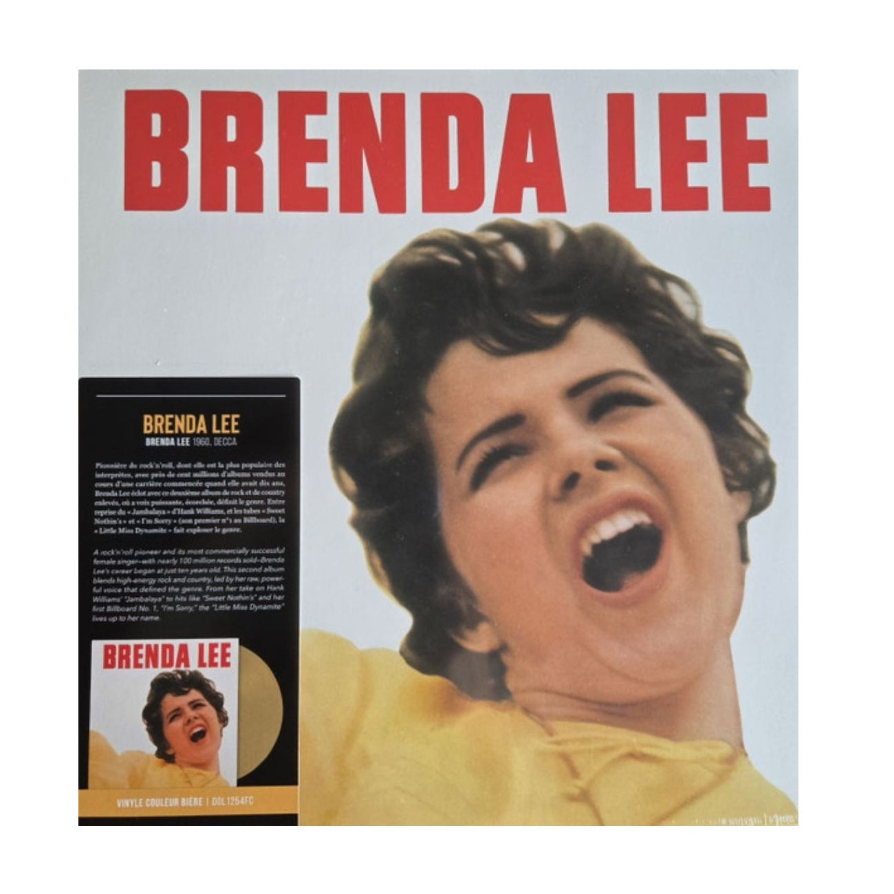 Brenda Lee - Limited Edition Beer Vinyl LP