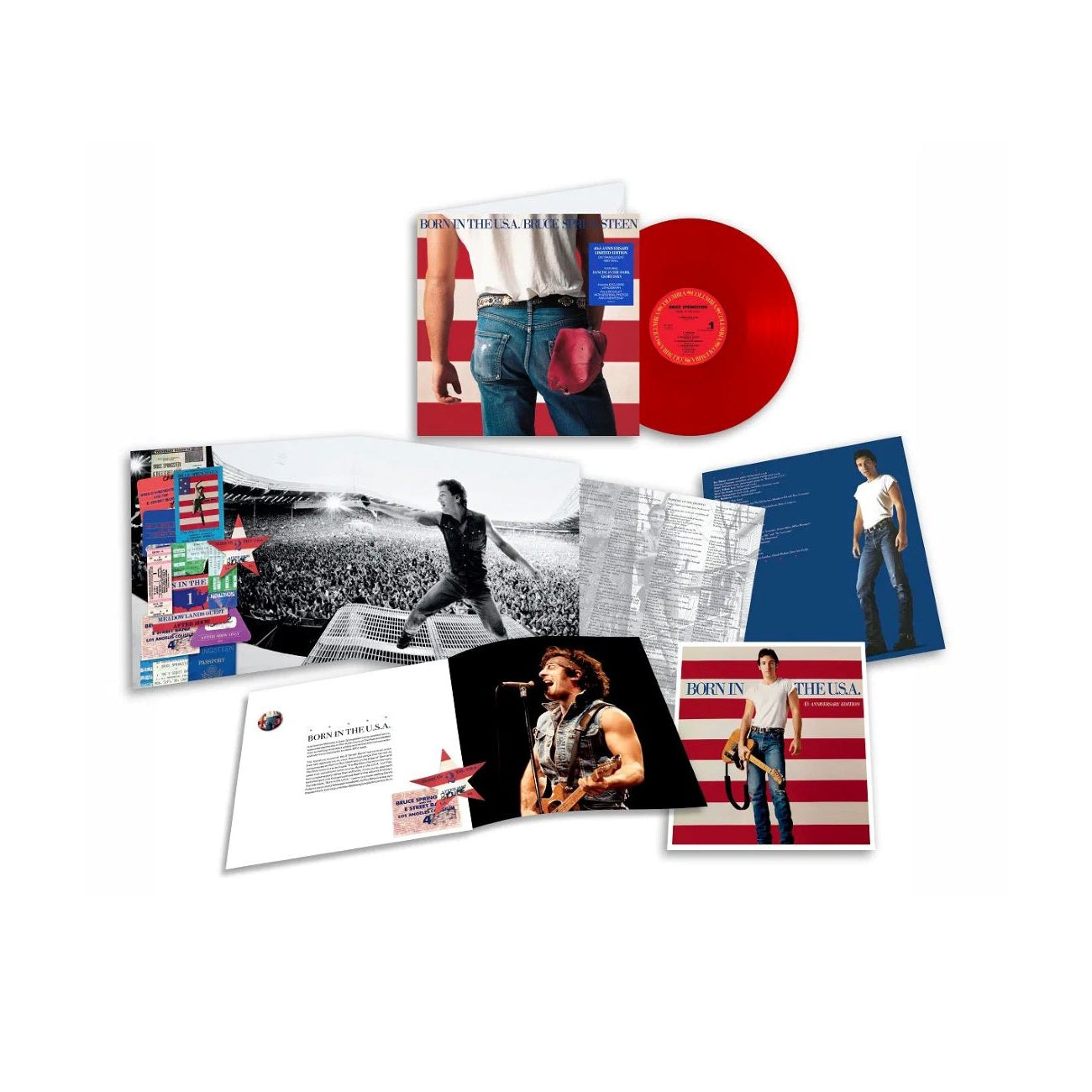 Born In The USA (40th Anniversary Edition) - Red Vinyl LP