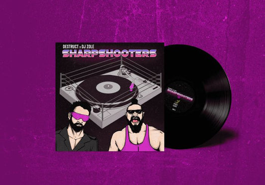Sharpshooters - Vinyl LP vinyl record cover