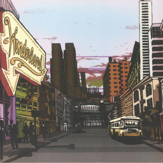 Wonderland - Limited Edition Yellow Vinyl LP vinyl record cover