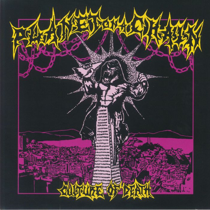 Culture Of Death - Neon Violet Vinyl LP vinyl record cover