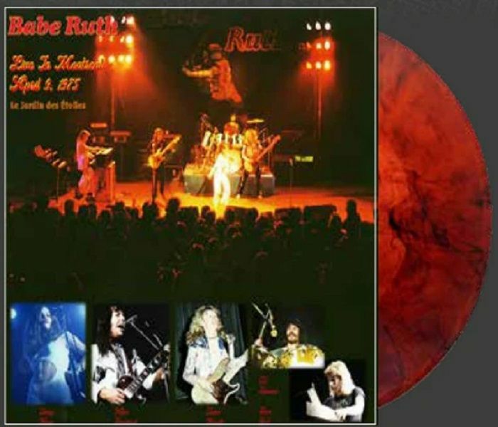 Live In Montreal April 9 1975 - Limited Edition Red Marbled Vinyl LP vinyl record cover