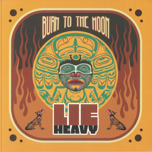 Burn To The Moon - Limited Edition Red Vinyl LP vinyl record cover