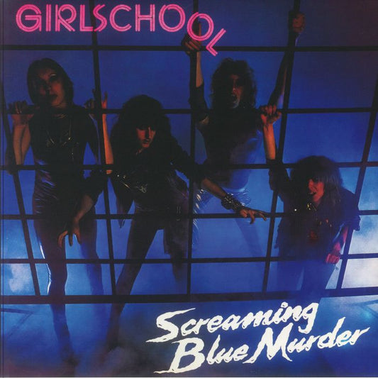 Screaming Blue Murder - Limited Edition Blue Marbled Vinyl LP vinyl record cover
