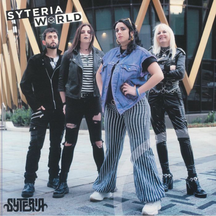 Syteria World - Blue Vinyl LP vinyl record cover