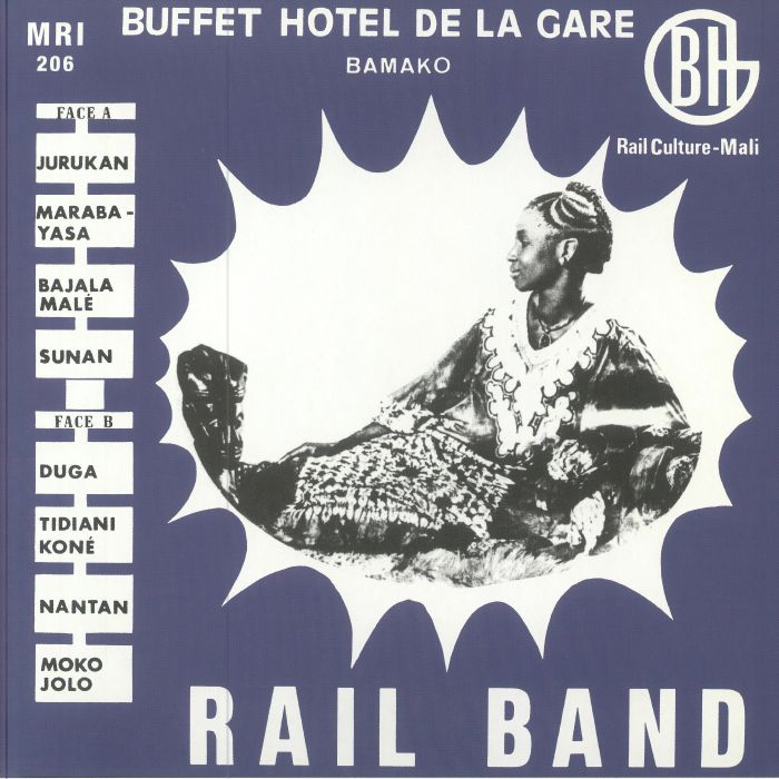 Rail Band - Translucent Blue Vinyl LP vinyl record cover