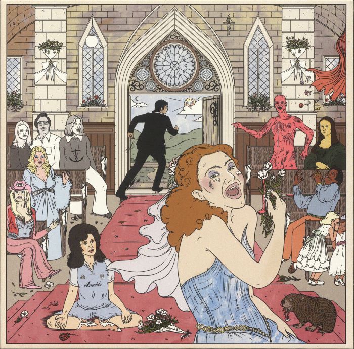 If My Wife New I'd Be Dead - White Vinyl LP vinyl record cover